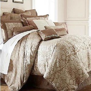 Waterford Ballina Mocha  Euro Sham NIP 26 X 26